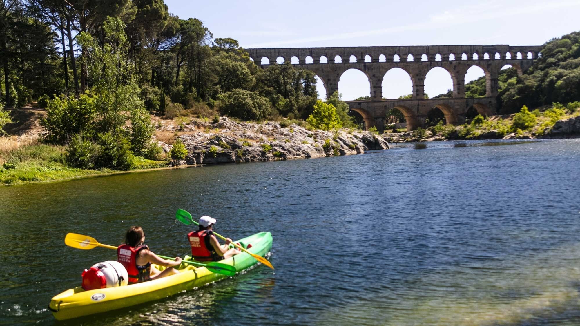 Kayak sur le Gardon