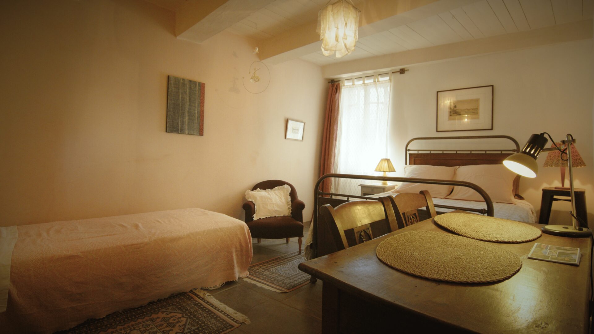 Chambre Rose vue depuis un autre angle