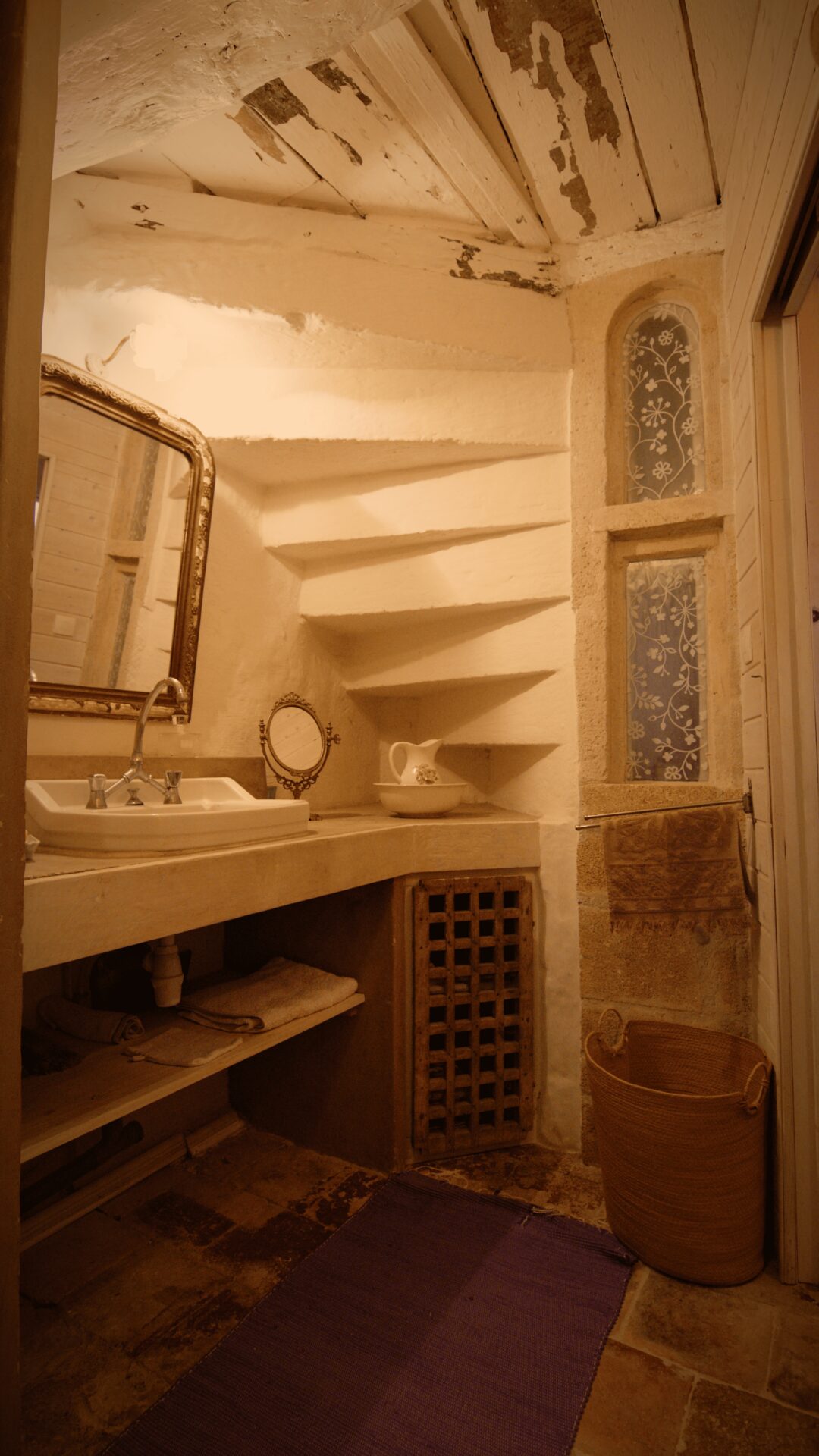 Salle d'eau privative de la Chambre Rose
